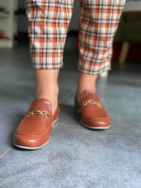 Mocasini piele naturala